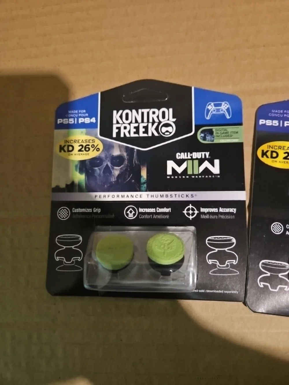 KontrolFreek Call of Duty Modern Warfare Thumbstick Covers - Green & Black